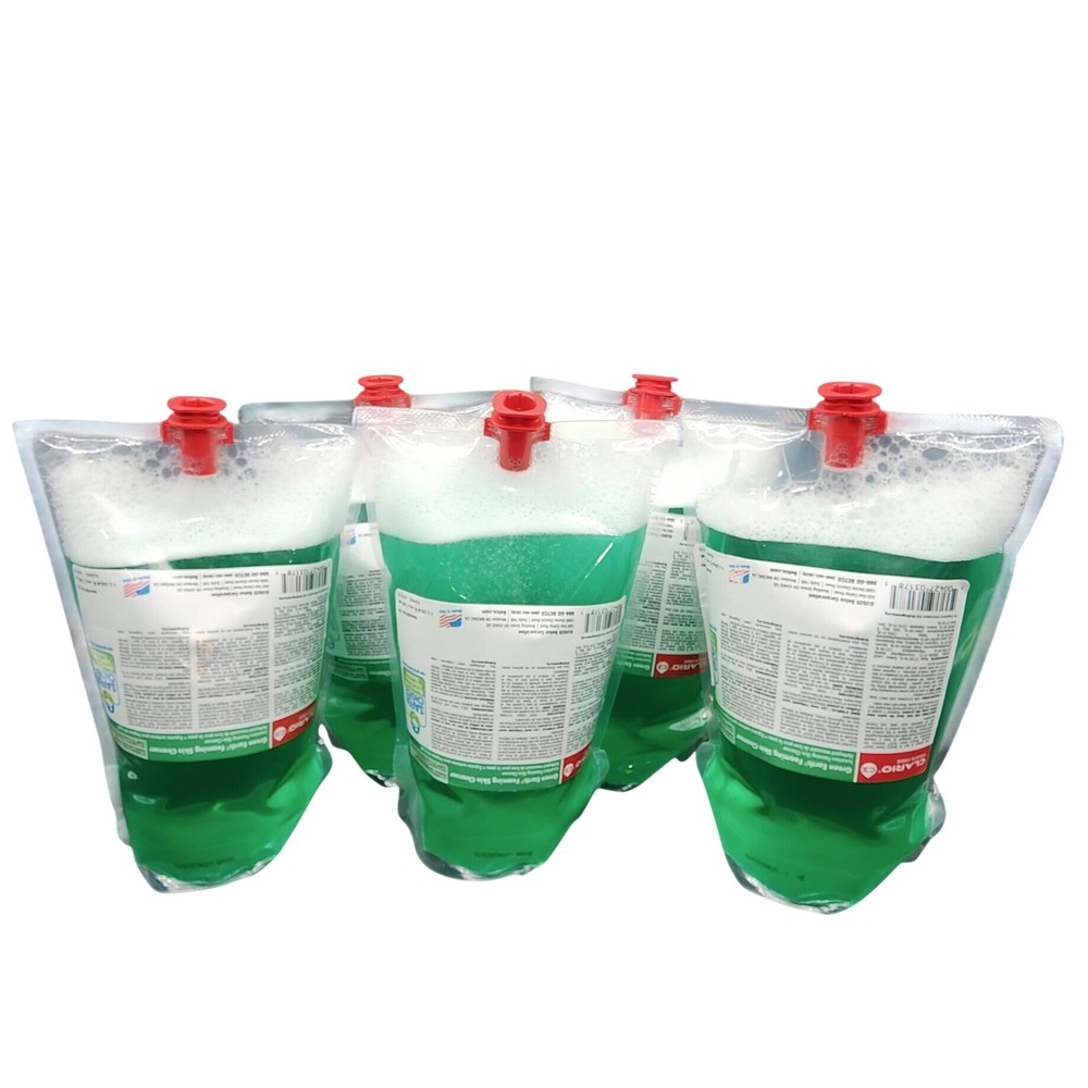 Betco 1L Green Clario C3 Foaming Skin Cleanser Refill 5 Pack Bulk Soap Janitoria